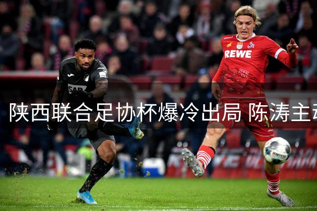 陕西联合足协杯爆冷出局 陈涛主动揽责：全怪我战术安排不当
